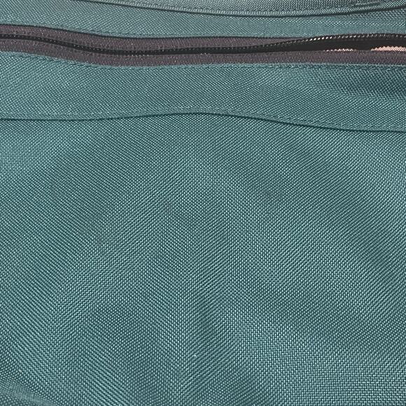 Patagonia Mini Half Mass Small Messenger Carry On Laptop Case Bag Teal READ - Picture 3 of 8